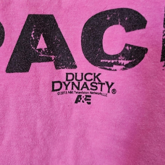 2013 100% cotton Hot pink Duck dynasty southern gorpcore womens tshirt Size 4x - Picture 3 of 4